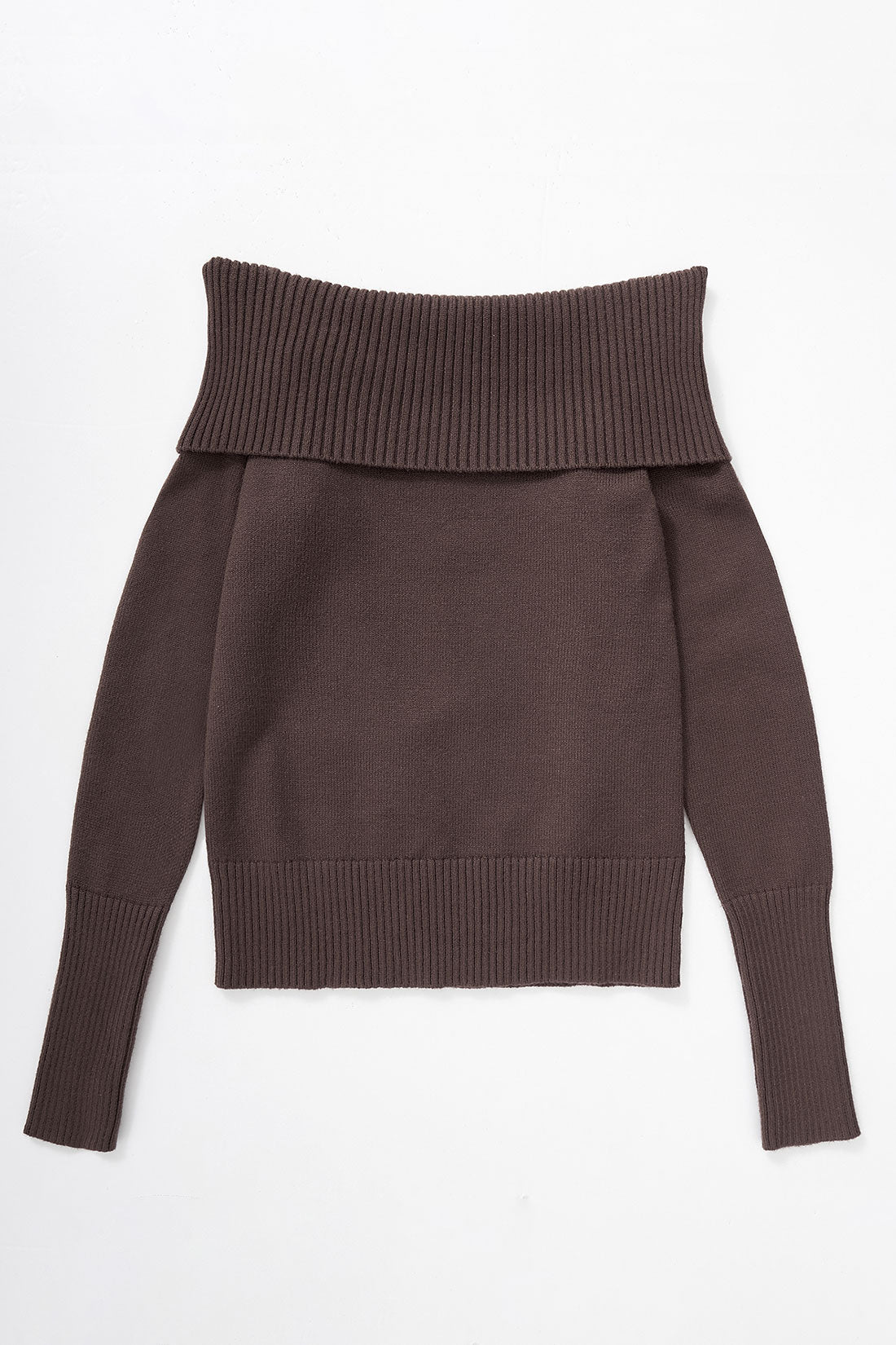 MOOSLOVER Off-Shoulder Sweater