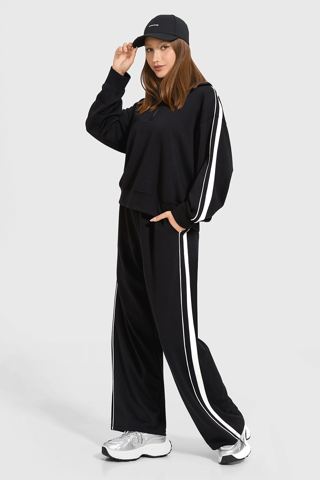 TWICE SWEATSUIT 上・下セット(DESIGNED BY MOMO) KPOP Twice Hoodie and Pants 4TH World Tour Merchandise Tzuyu