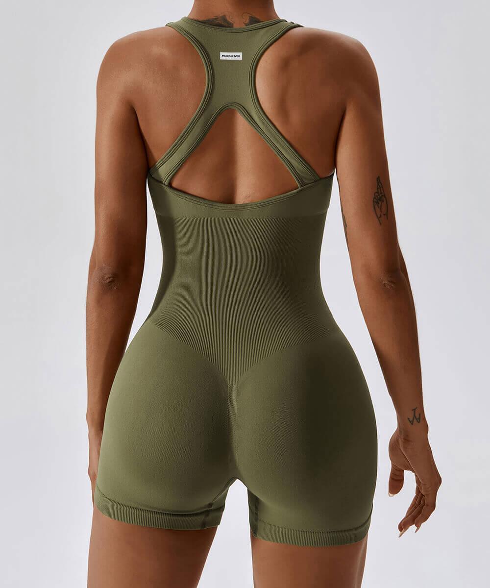 Pavoi Seamless Low-Impact Butt Lifting 5 Adjustable Cami Romper on  Marmalade