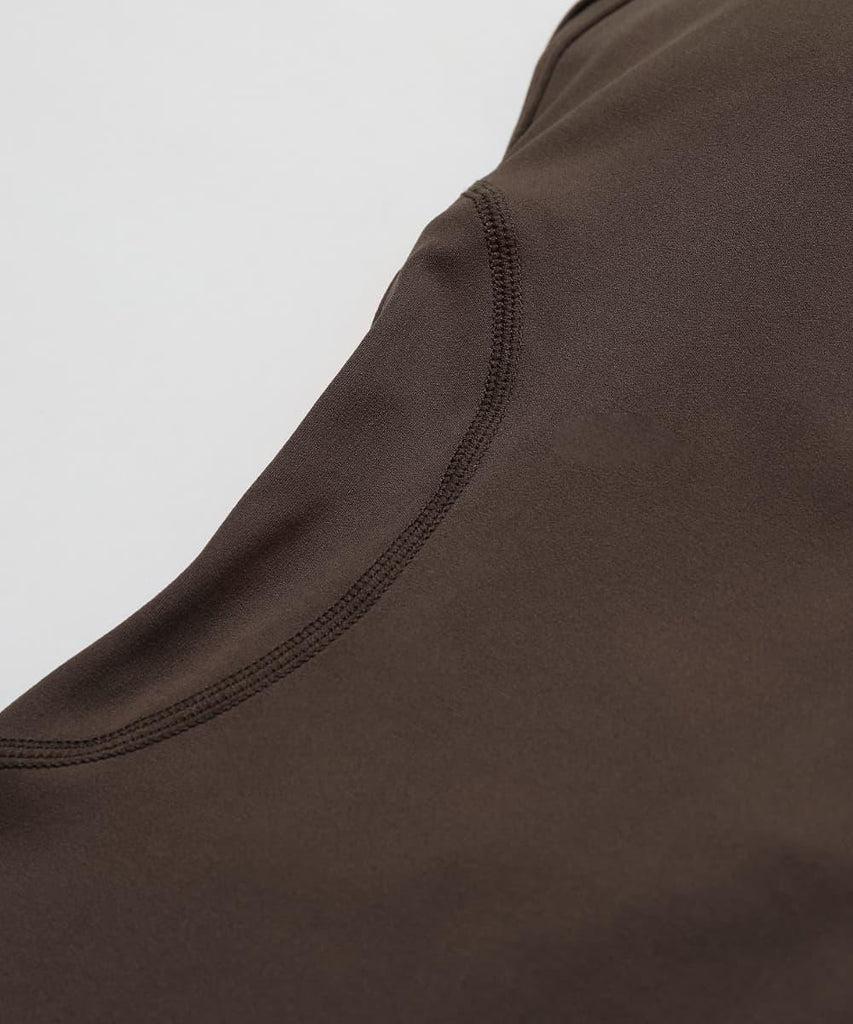 Openback Solid Color Sleeveless Seamed Flared Jumpsuit - MOOSLOVER