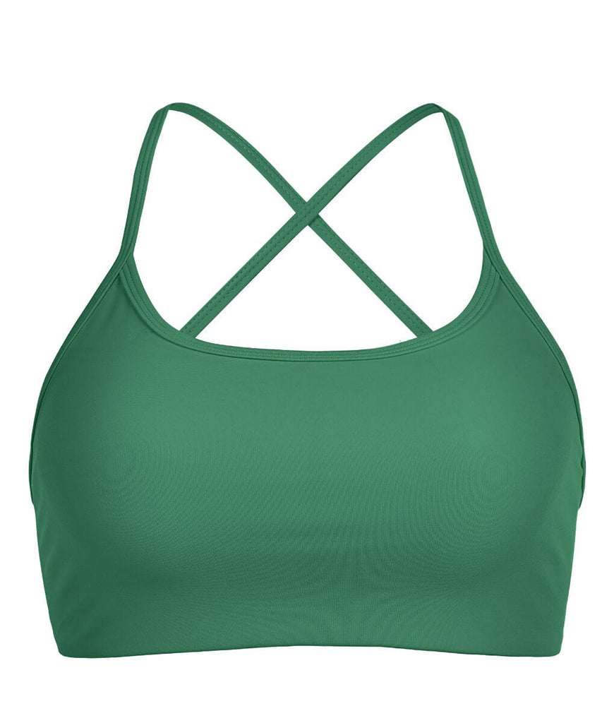Women's Seamless Double Layer High Neck Bra - Joylab™ Olive Green Xl :  Target