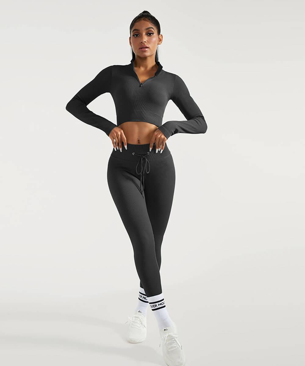 Buy Women's Seamless 2 In 1 Fitness Yoga Wear Set in Nigeria